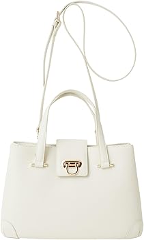 Amazon | [ダイアナ] ハンドバッグ 白 アイボリー 140823600001